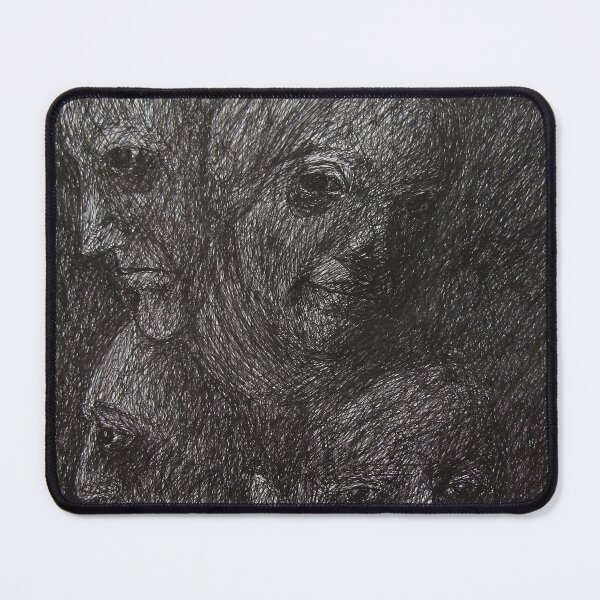 Item preview, A lost soul catches your eye. Pen on 40x50cm paper. designed and sold by crowleyronan123.