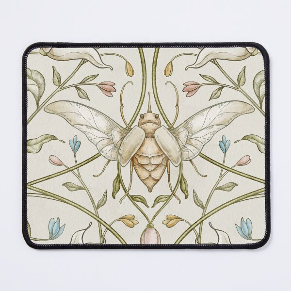 Item preview, Vintage Butterfly and Beetle Floral Pattern designed and sold by Alisles.