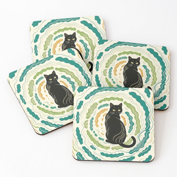 Item preview, Cat in the Swirl designed and sold by UniFound.
