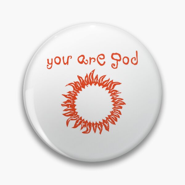 Item preview, You Are God Sun Grunge 90s Spiritual Art designed and sold by Water  Babies.