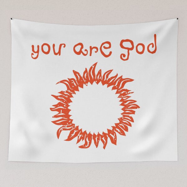 Item preview, You Are God Sun Grunge 90s Spiritual Art designed and sold by Water  Babies.