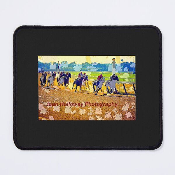 Item preview, C2026 Steve Yellowbear fine art CLASSIC NYRA HORSE RACE designed and sold by SteveYellowbear.