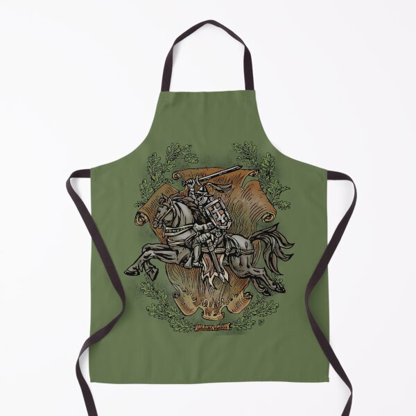Item preview, Lithuanian Coat of Arms - Medieval Warrior with Sword "Vytis" Illustration designed and sold by JustasVebra.