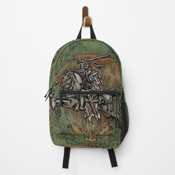 Item preview, Lithuanian Coat of Arms - Medieval Warrior with Sword "Vytis" Illustration designed and sold by JustasVebra.