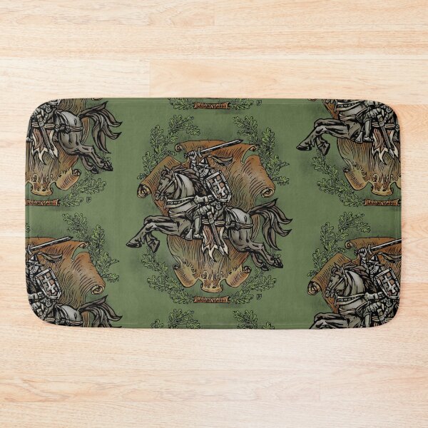 Item preview, Lithuanian Coat of Arms - Medieval Warrior with Sword "Vytis" Illustration designed and sold by JustasVebra.