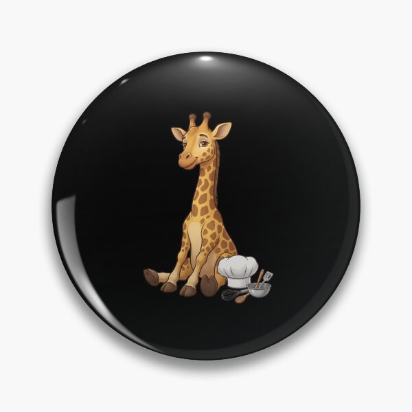 Item preview, Chef Giraffe Kitchen Theme designed and sold by Timowo Studio | Fine Line Wildlife Art & Modern Nature Graphics.