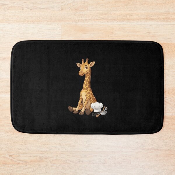 Item preview, Chef Giraffe Kitchen Theme designed and sold by Timowo Studio | Fine Line Wildlife Art & Modern Nature Graphics.