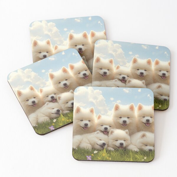 Item preview, Angelic Litter Samoyeds. designed and sold by SincerelyNick.