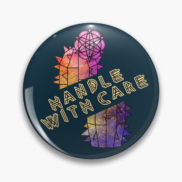 Item preview, Handle With Care Geometric Cactus Self Care Design designed and sold by GraphicComet.