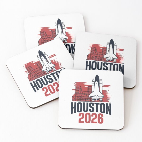 Item preview, Houston 2026 Space Shuttle Football T-Shirt V7 designed and sold by DarylWelsh2024.