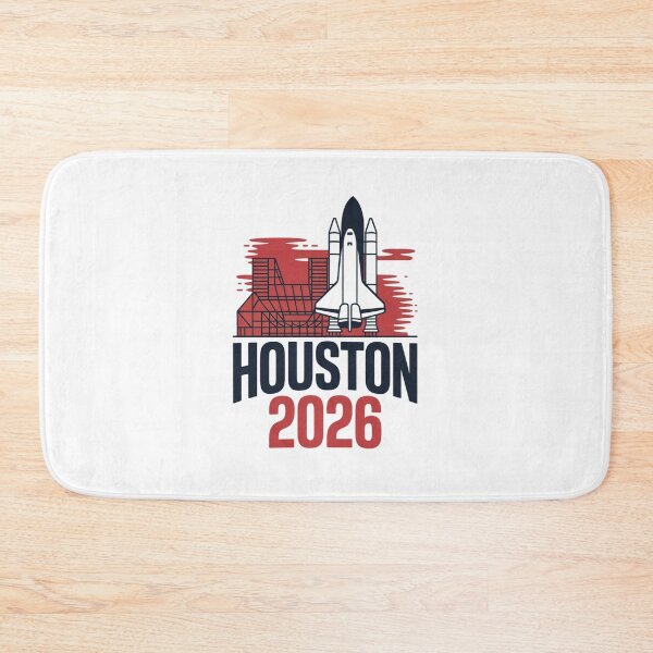 Item preview, Houston 2026 Space Shuttle Football T-Shirt V7 designed and sold by DarylWelsh2024.