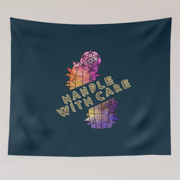 Item preview, Handle With Care Geometric Cactus Self Care Design designed and sold by GraphicComet.