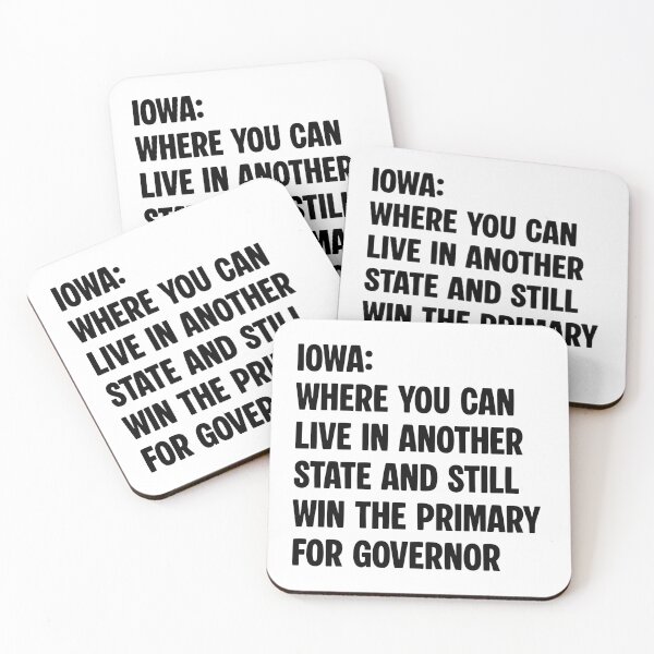 Item preview, IOWA: Governor's Primary designed and sold by B Graphix Design.