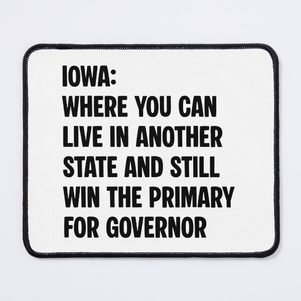 Item preview, IOWA: Governor's Primary designed and sold by B Graphix Design.
