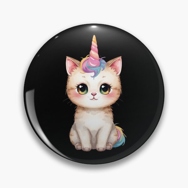 Item preview, Cute little unicorn cat in kawaii style designed and sold by uunaa.