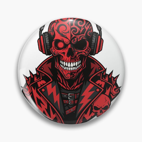 Item preview, Rock On Skull DJ designed and sold by Creative Owlet.