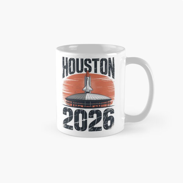 Item preview, Houston 2026 Space Shuttle Football T-Shirt V8 designed and sold by DarylWelsh2024.