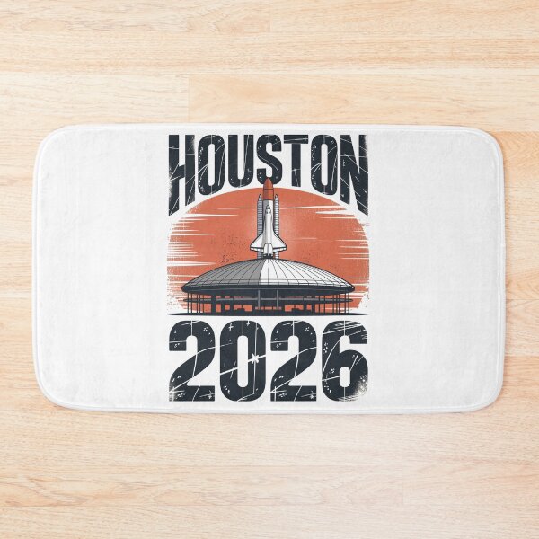 Item preview, Houston 2026 Space Shuttle Football T-Shirt V8 designed and sold by DarylWelsh2024.