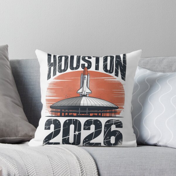 Item preview, Houston 2026 Space Shuttle Football T-Shirt V8 designed and sold by DarylWelsh2024.