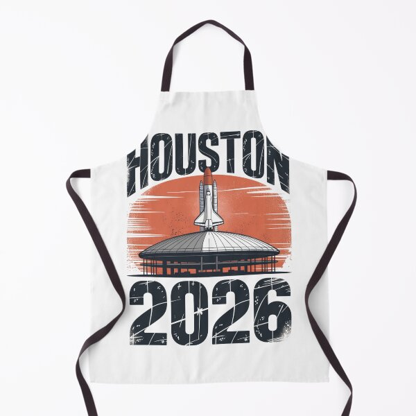 Item preview, Houston 2026 Space Shuttle Football T-Shirt V8 designed and sold by DarylWelsh2024.