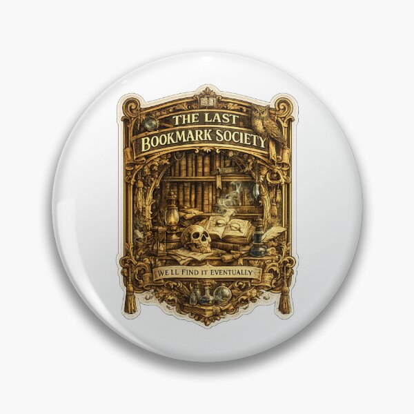 Item preview, The Last Bookmark Society | We'll Find It Eventually | Vintage Library Reader Design designed and sold by MrDev.