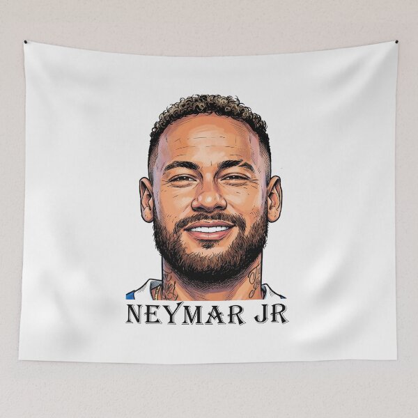 Item preview, Neymar Jr Pop Art Portrait World Cup Sticker designed and sold by topprinting.