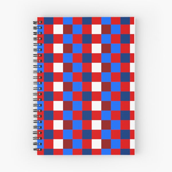 Item preview, Reds and Blues Check Grid designed and sold by OneThreeSix.