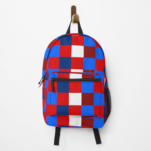 Item preview, Reds and Blues Check Grid designed and sold by OneThreeSix.