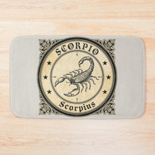 Item preview,  Vintage Scorpio Zodiac Sign - Baroque Astrology Art designed and sold by GoGreenlove.