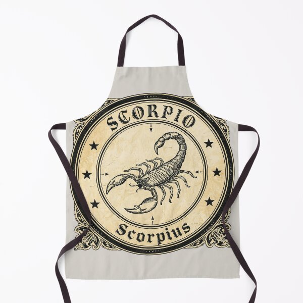 Item preview, Vintage Scorpio Zodiac Sign - Baroque Astrology Art designed and sold by GoGreenlove.