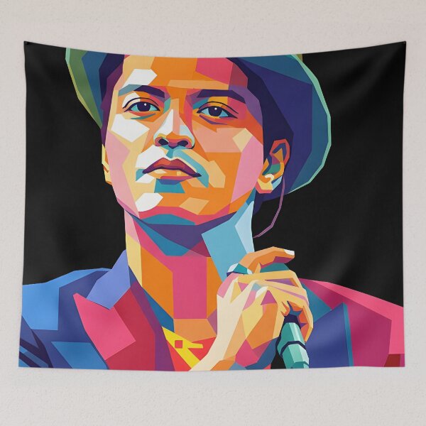 Item preview, Bruno Mars Pop Art designed and sold by LastTheWar.