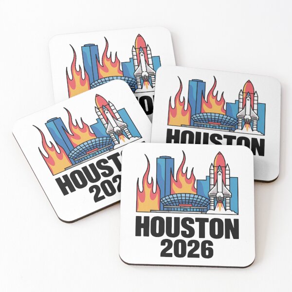 Item preview, Houston 2026 Space Shuttle Football T-Shirt V9 designed and sold by DarylWelsh2024.