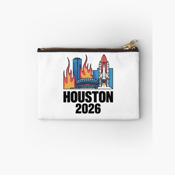 Item preview, Houston 2026 Space Shuttle Football T-Shirt V9 designed and sold by DarylWelsh2024.