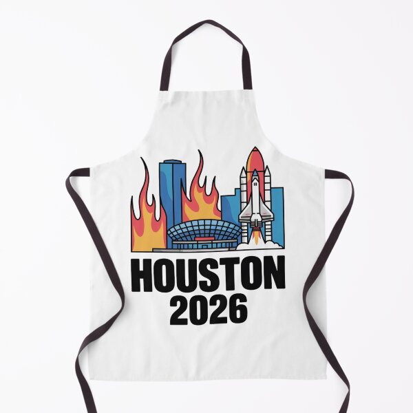 Item preview, Houston 2026 Space Shuttle Football T-Shirt V9 designed and sold by DarylWelsh2024.