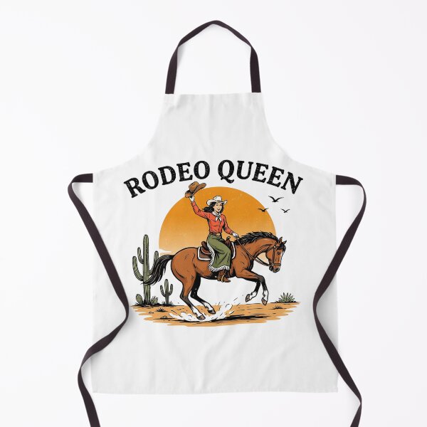Item preview, Rodeo Queen Western Cowgirl Horse Graphic T-Shirt designed and sold by Cool-cat-art.