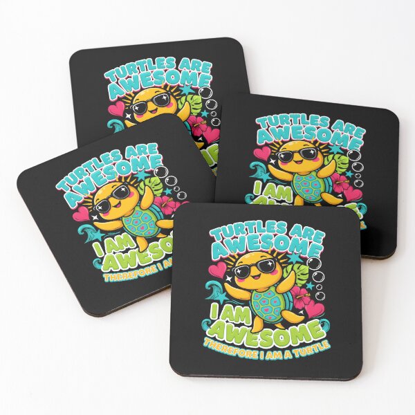 Item preview, Turtles are Awesome I am a Turtle Therefore I Am a Turtle Funny designed and sold by Redgiant87x.