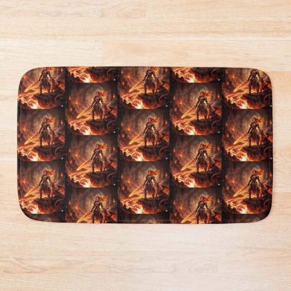 Item preview,  ​The Fire Warrior and her Dragon. designed and sold by JoyNest = "The nest of joy".