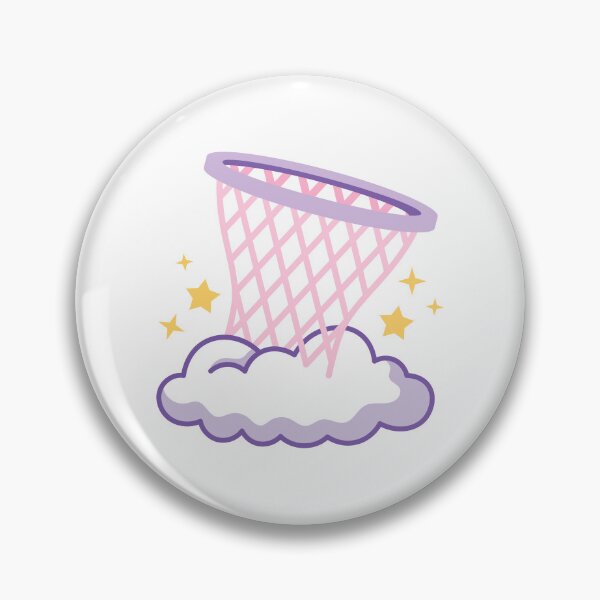 Item preview, Pastel Cloud Basketball Hoop | Dream Hoops Aesthetic designed and sold by CloudiDesin.