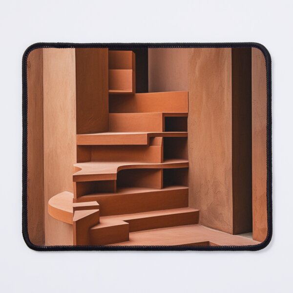 Item preview, Minimalist Organic Shapes Earth Tones Poster designed and sold by EnmarcArt.