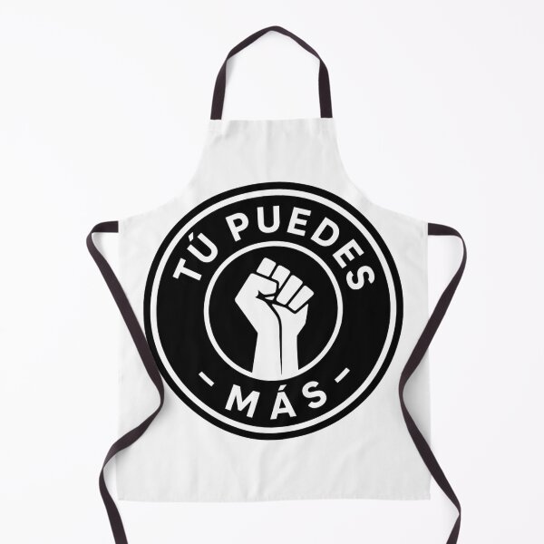 Item preview, Tú Podemos Más — Spanish Motivational Raised Fist Badge Graphic Tee designed and sold by tupuedesmas.