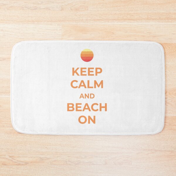 Item preview, Keep Calm and Beach On designed and sold by IYI.