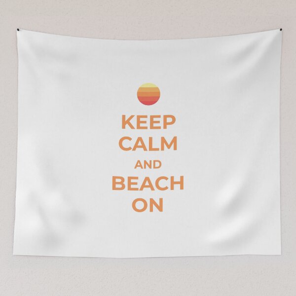 Item preview, Keep Calm and Beach On designed and sold by IYI.