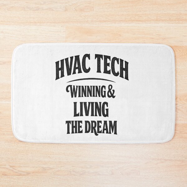 Item preview, HVAC Tech Winning & Living The Dream - HVAC Technician Workwear Design designed and sold by FrozenHeat97.