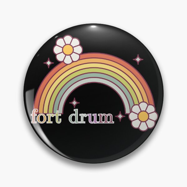 Item preview, Rainbow Fort Drum (Army base in Watertown) designed and sold by YonderAndBeyond.