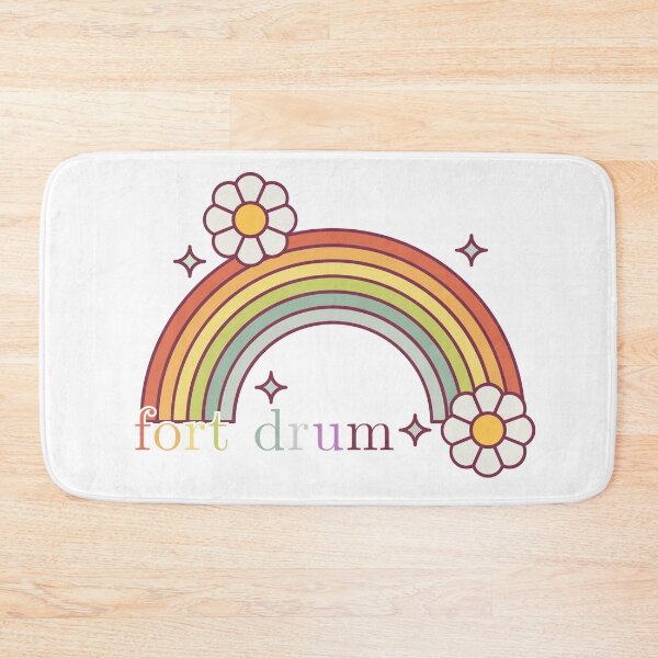 Item preview, Rainbow Fort Drum (Army base in Watertown) designed and sold by YonderAndBeyond.
