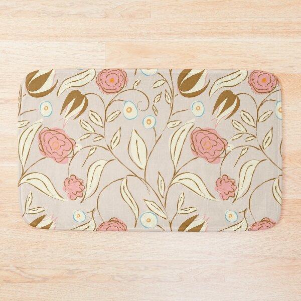 Item preview, Modern Chintz Floral Beige designed and sold by susycosta.