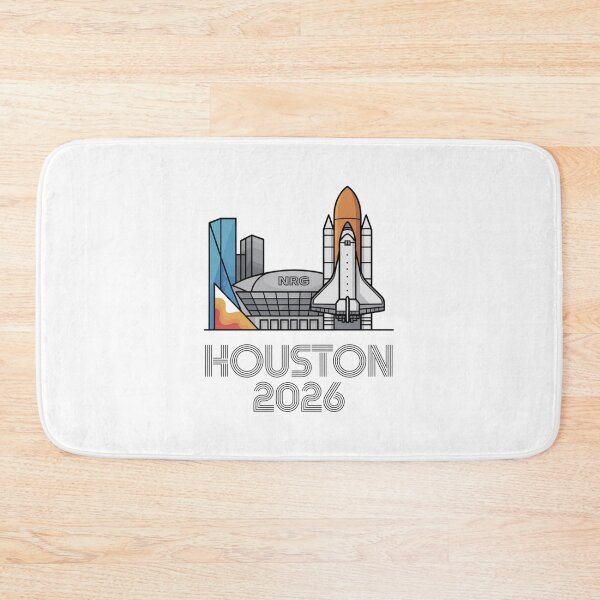 Item preview, Houston 2026 Space Shuttle Football T-Shirt V10 designed and sold by DarylWelsh2024.