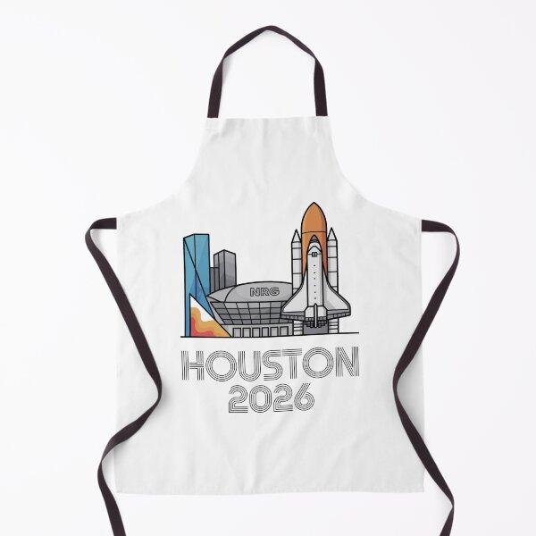Item preview, Houston 2026 Space Shuttle Football T-Shirt V10 designed and sold by DarylWelsh2024.