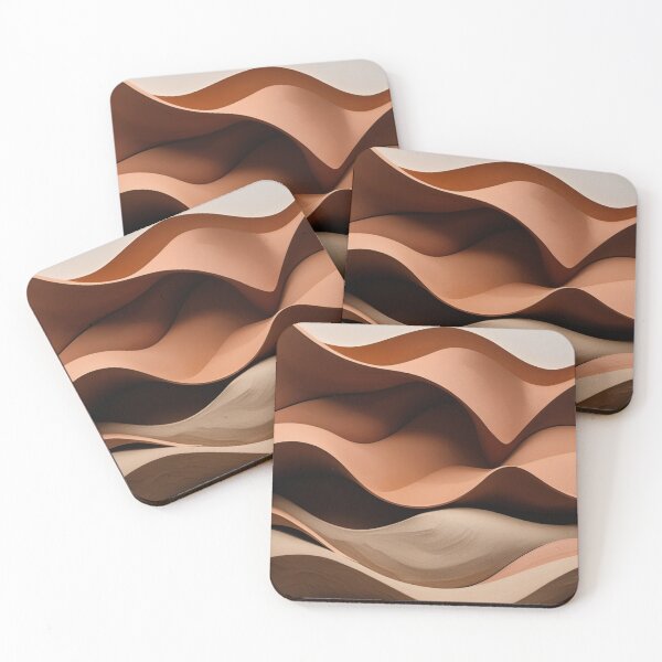 Item preview, Geometric Mid Century Organic Shapes Print designed and sold by EnmarcArt.