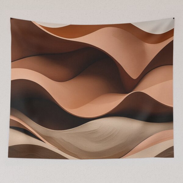 Item preview, Geometric Mid Century Organic Shapes Print designed and sold by EnmarcArt.
